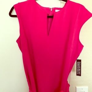 Pink stretchy dress